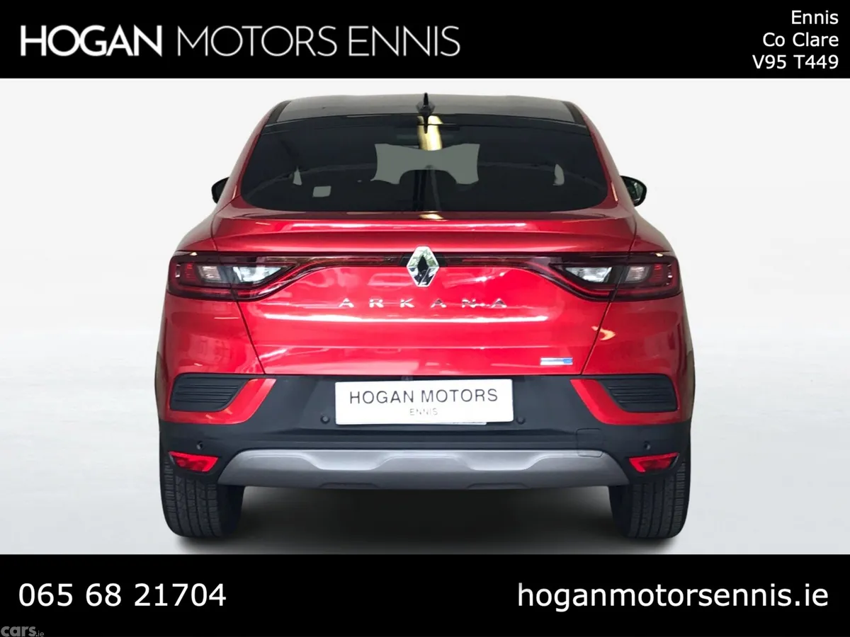 Renault Arkana Hatchback, Petrol, 2022, Red