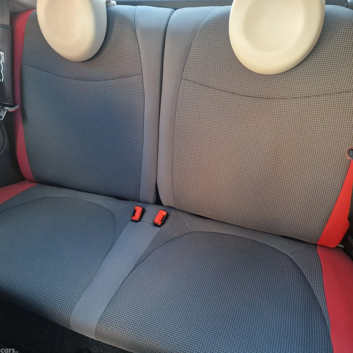 Fiat 500 Hatchback, Petrol, 2015, Red