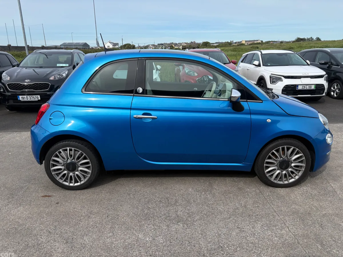 Fiat 500 Hatchback, Petrol, 2020, Blue