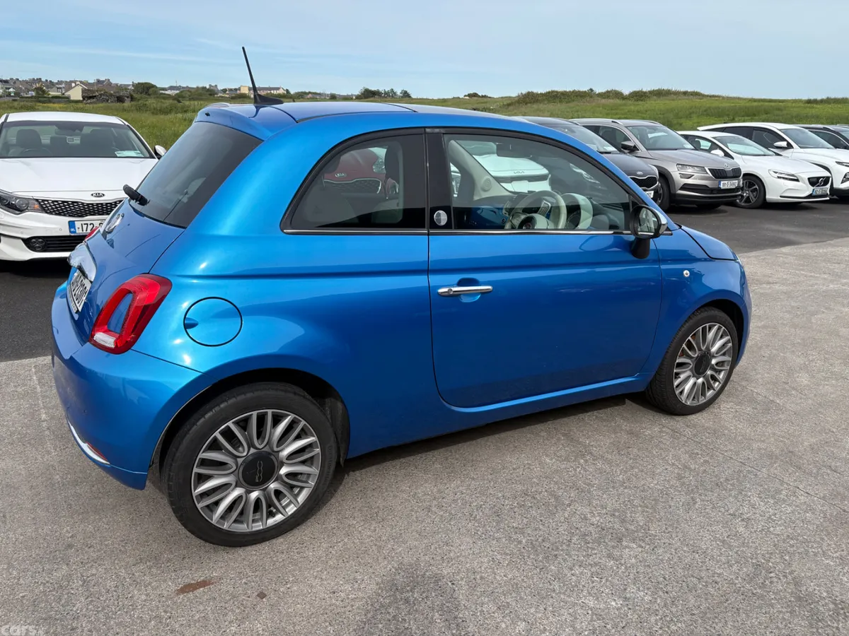Fiat 500 Hatchback, Petrol, 2020, Blue
