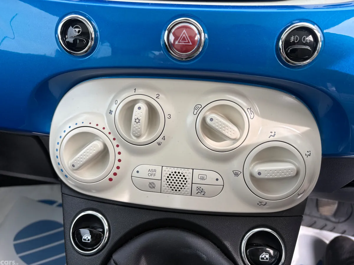 Fiat 500 Hatchback, Petrol, 2020, Blue