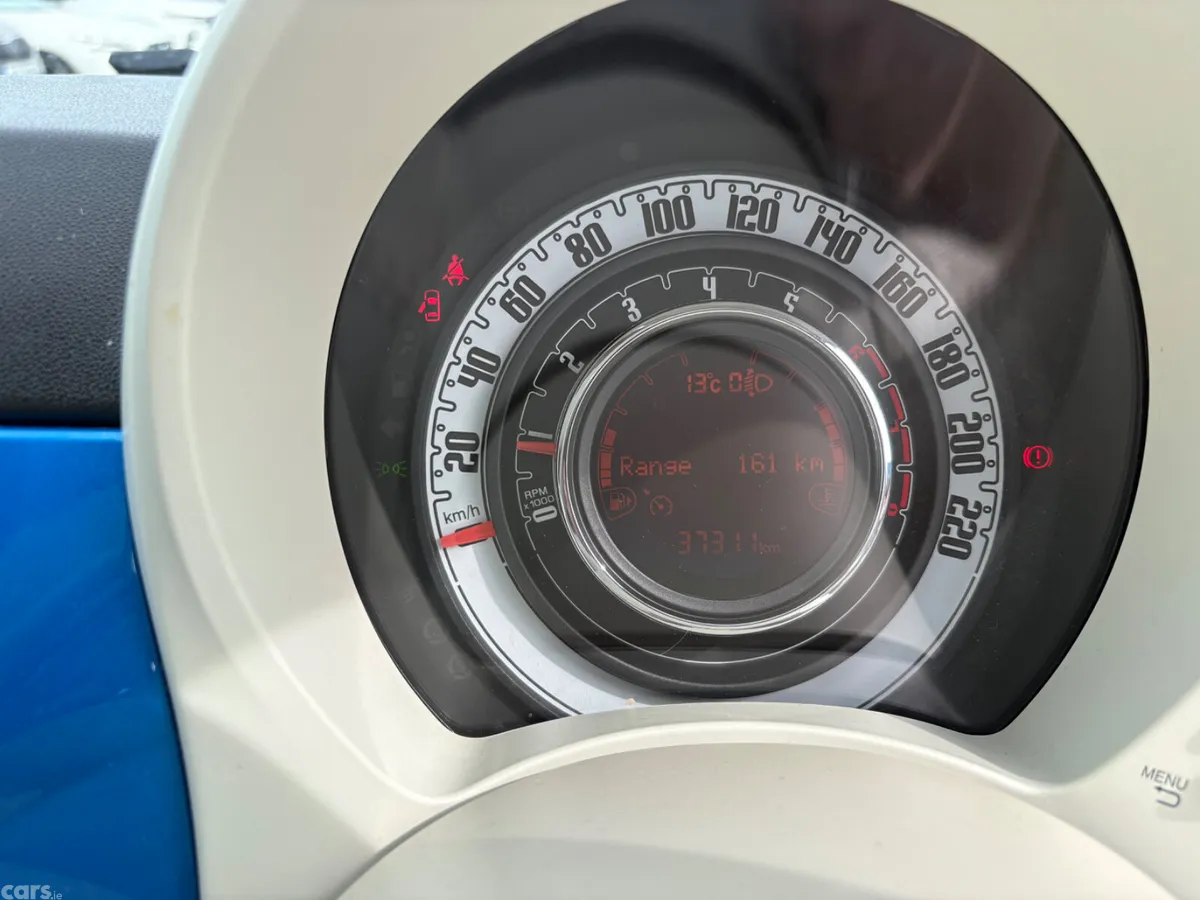 Fiat 500 Hatchback, Petrol, 2020, Blue