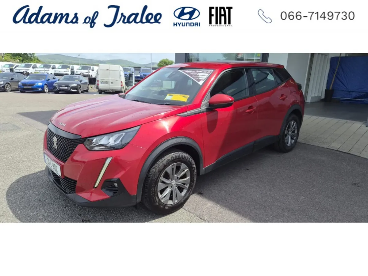 Peugeot 2008 MPV, Petrol, 2021, Red