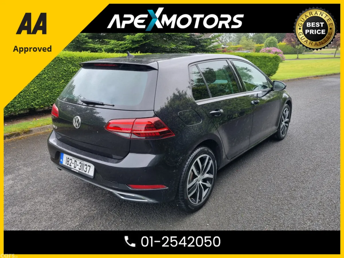 Volkswagen Golf Hatchback, Petrol, 2018, Black