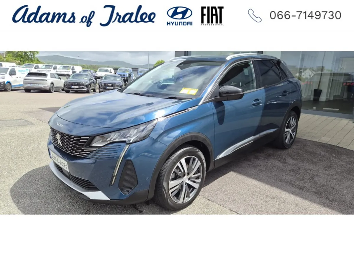 Peugeot 3008 MPV, Diesel, 2022, Blue