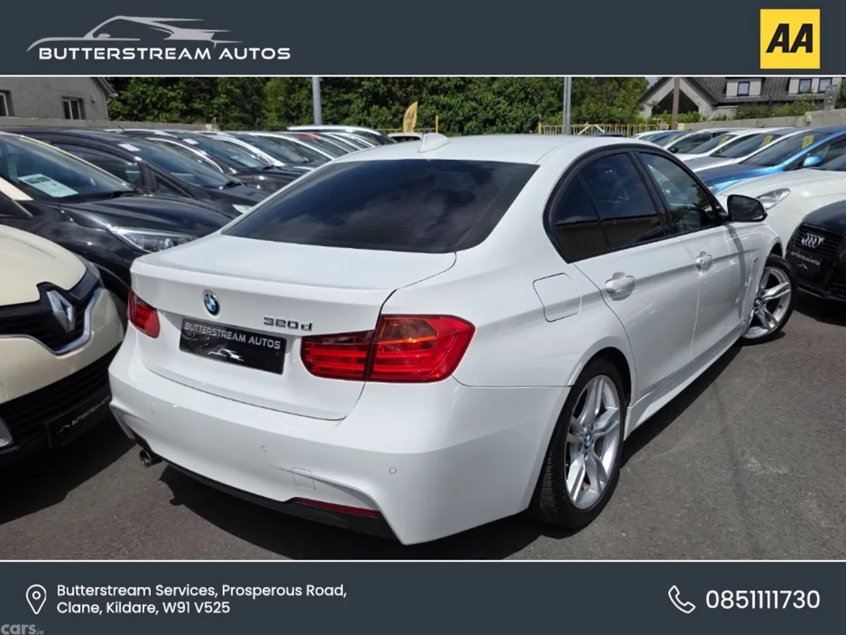 BMW 3-Series Saloon, Diesel, 2013, White