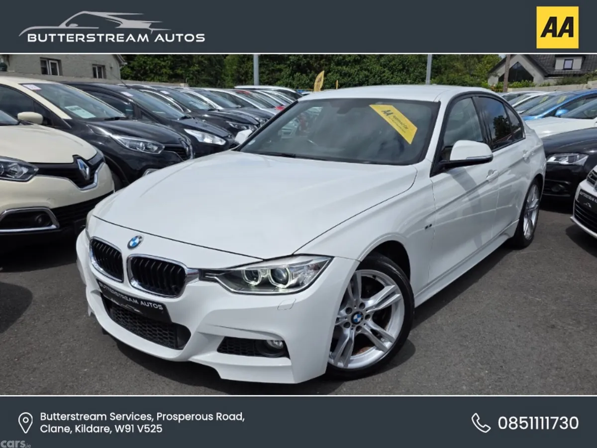 BMW 3-Series Saloon, Diesel, 2013, White