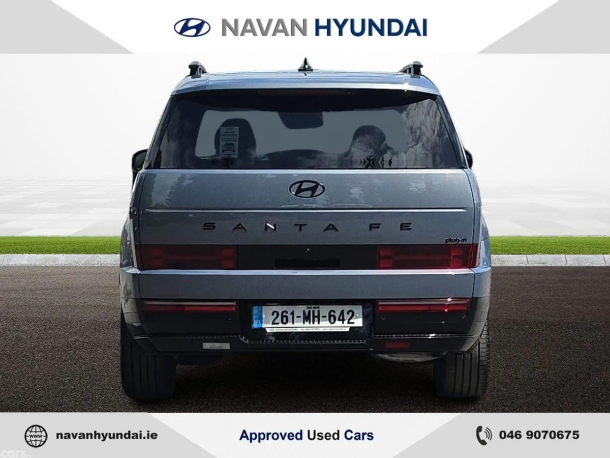 Hyundai Santa Fe SUV, Petrol Plug-in Hybrid, 2026, Blue