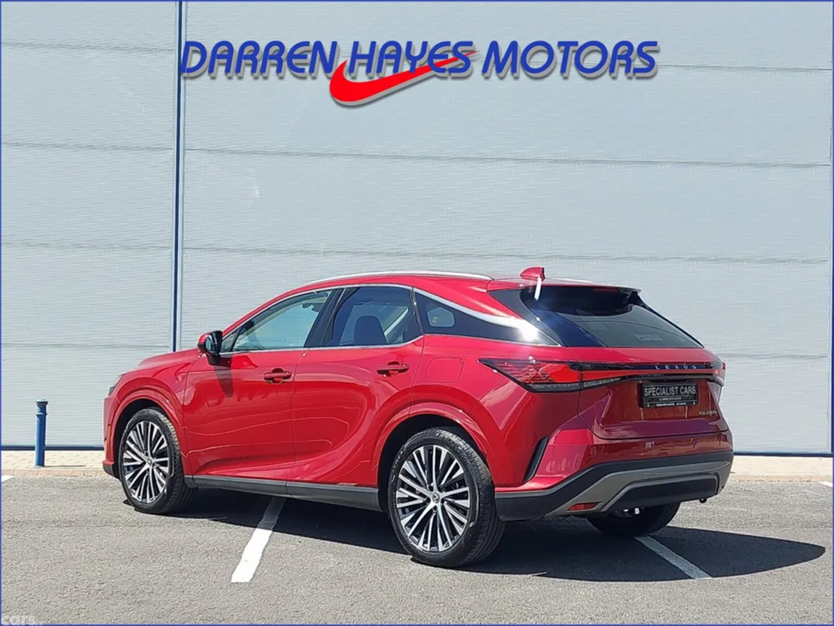 Lexus RX450H+ Estate, Petrol Hybrid, 2024, Red
