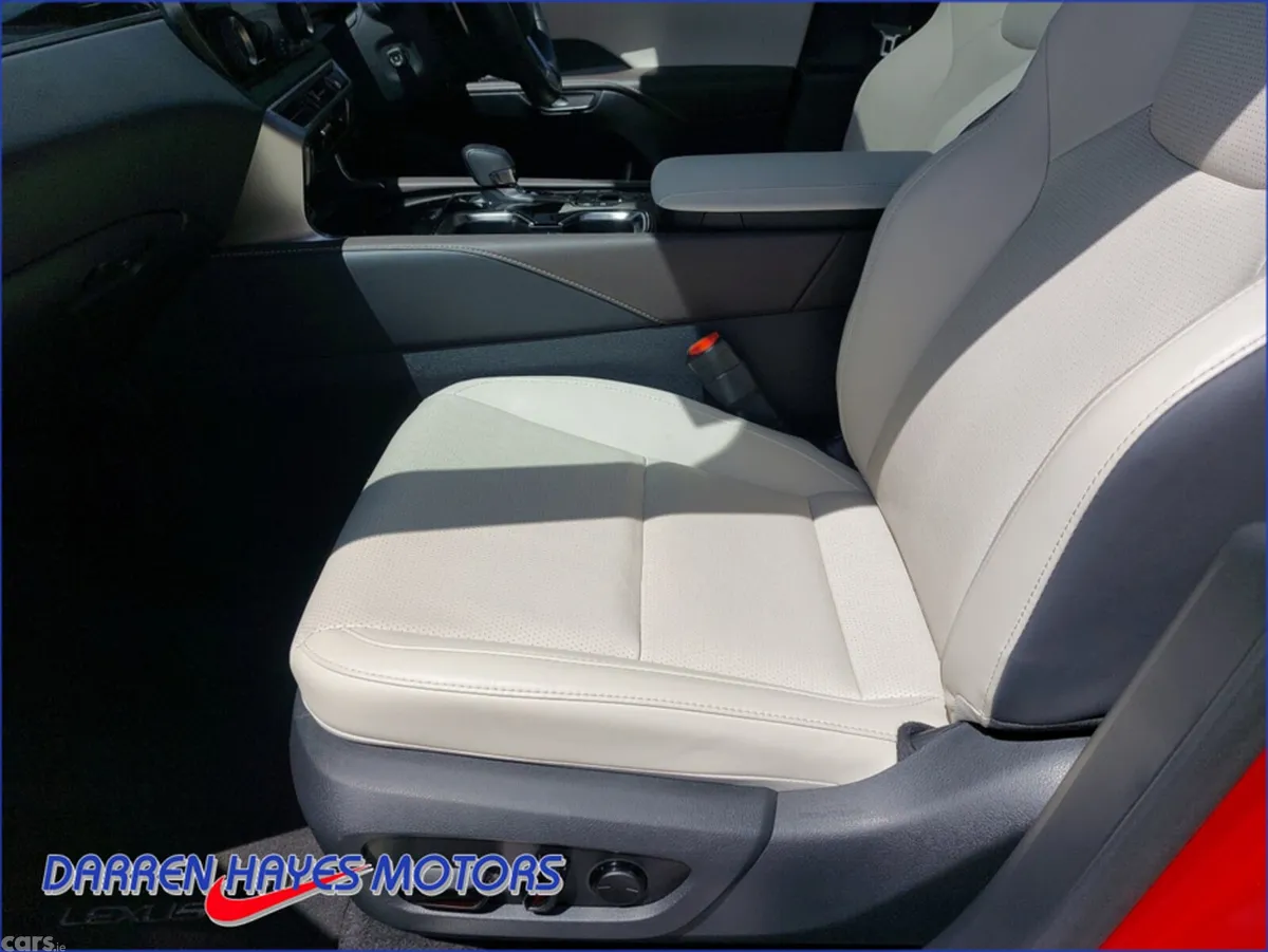 Lexus RX450H+ Estate, Petrol Hybrid, 2024, Red