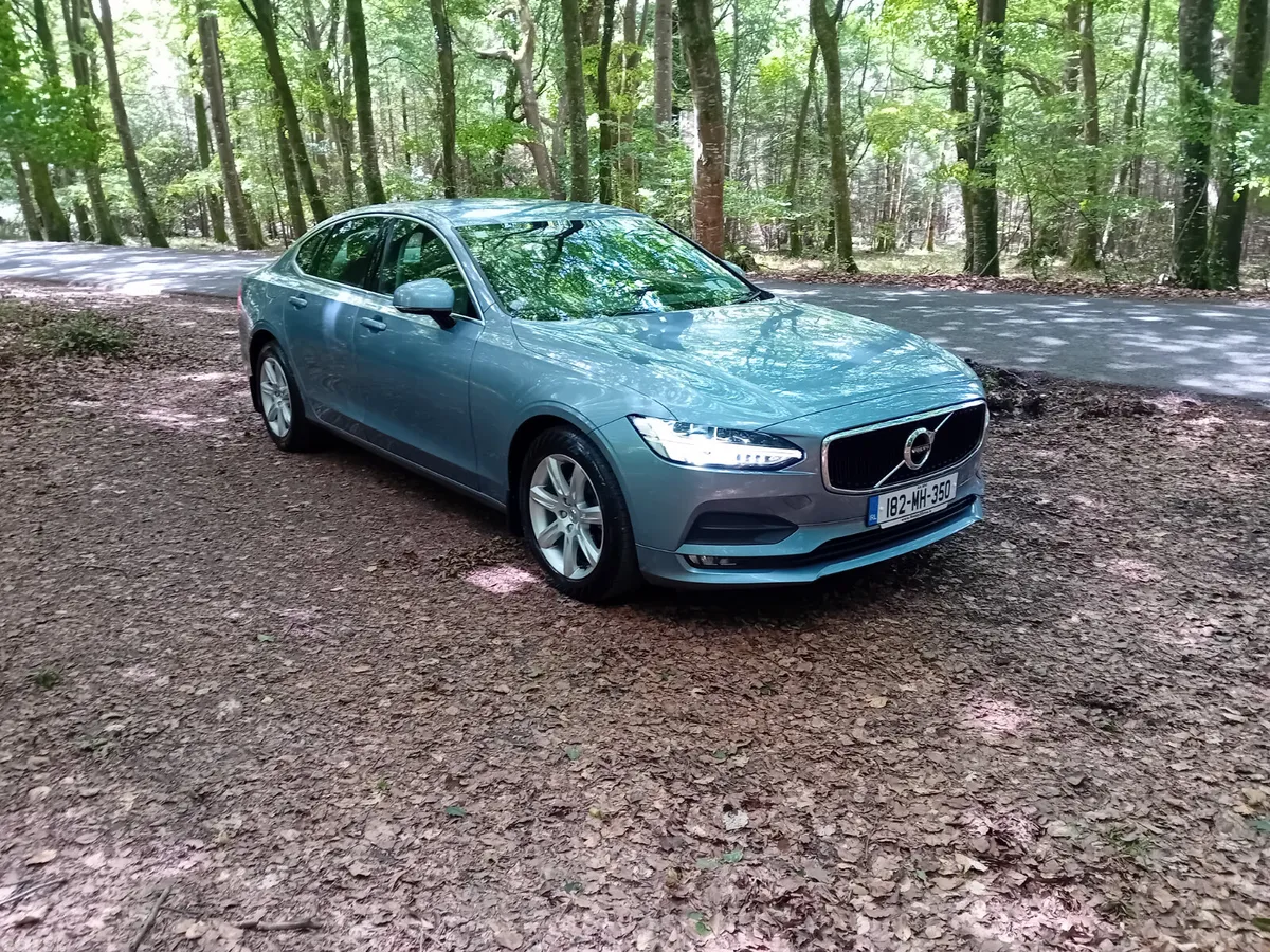 Volvo S90 Saloon, Diesel, 2018, Blue
