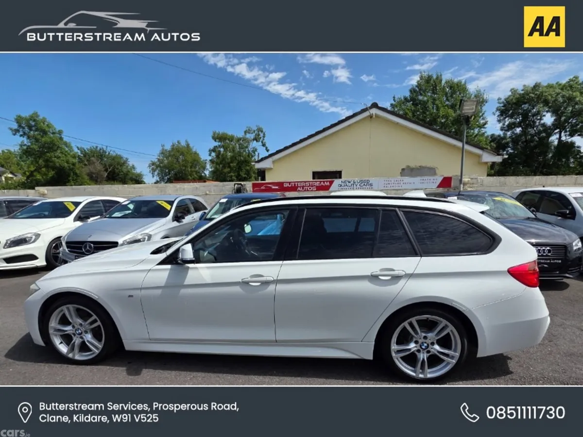 BMW 3-Series Estate, Diesel, 2014, White