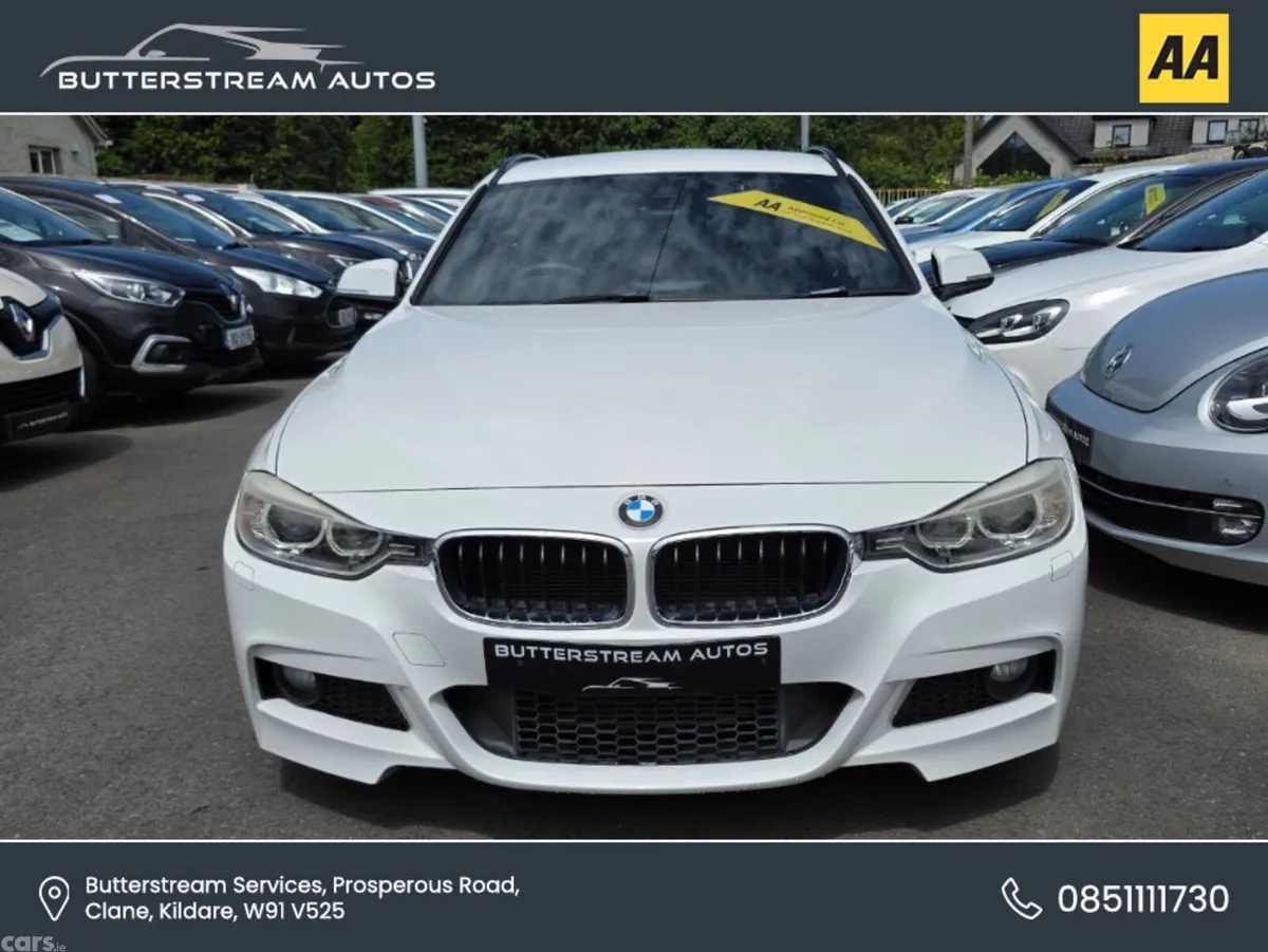 BMW 3-Series Estate, Diesel, 2014, White