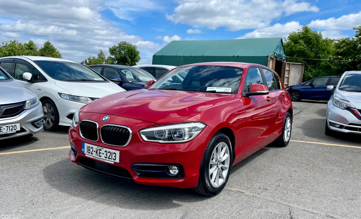 BMW 1-Series Hatchback, Diesel, 2018, Red