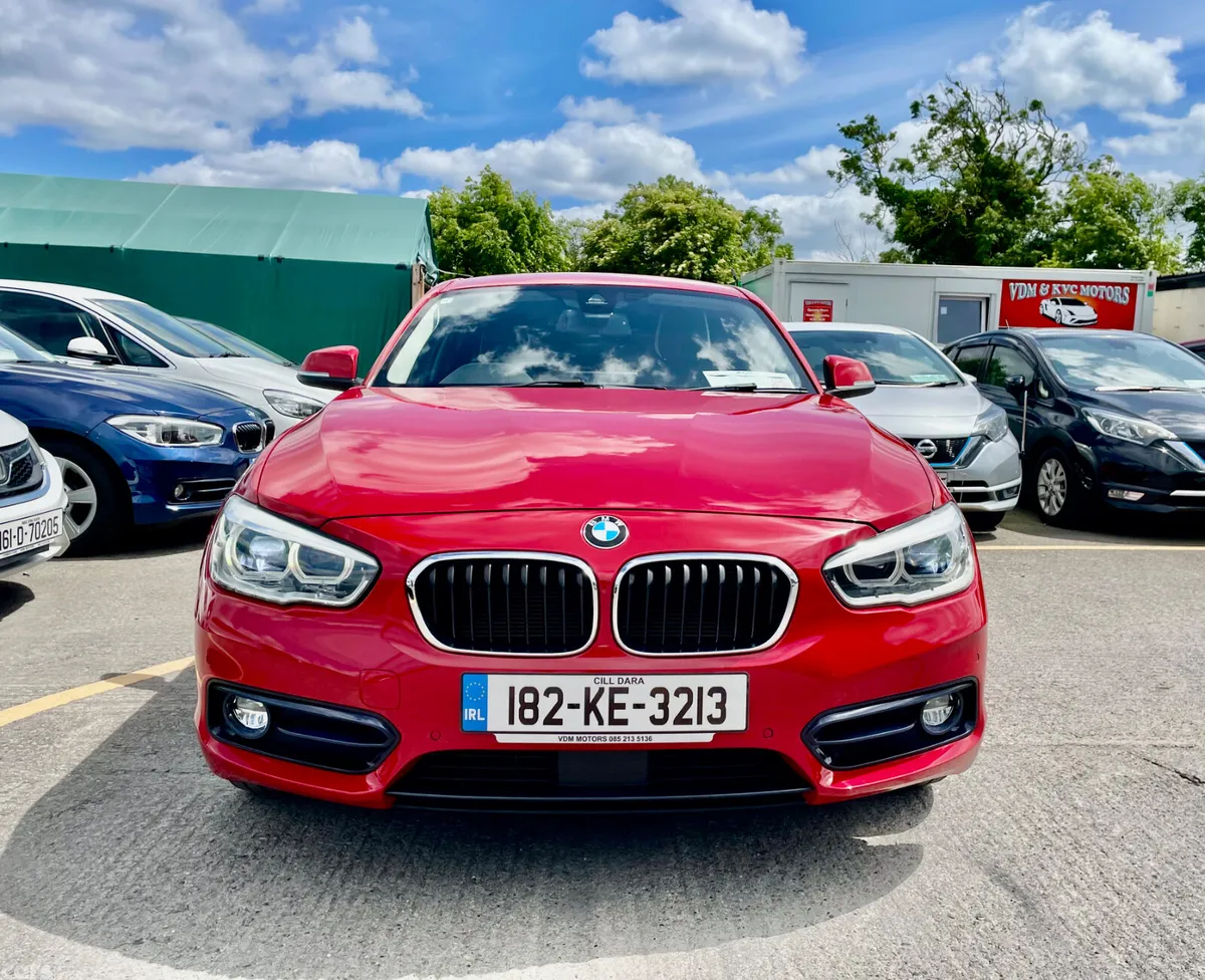 BMW 1-Series Hatchback, Diesel, 2018, Red