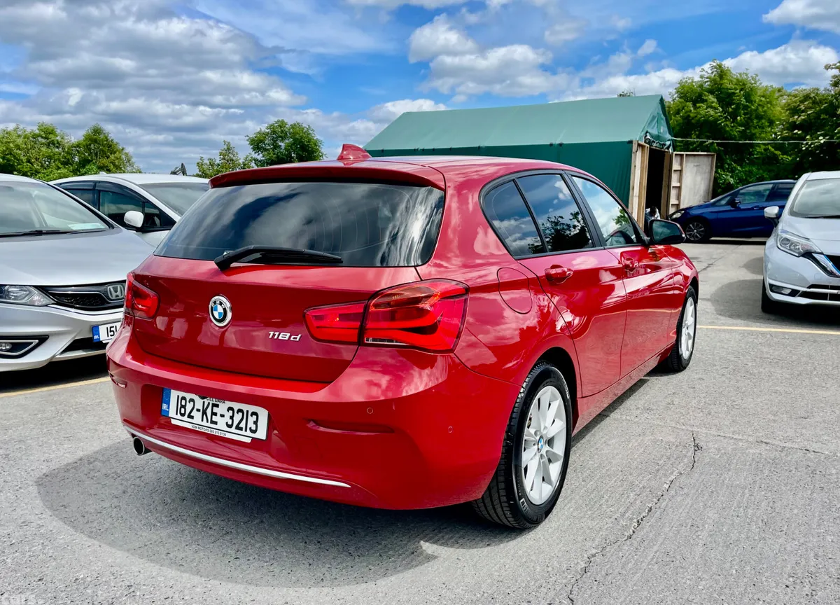 BMW 1-Series Hatchback, Diesel, 2018, Red
