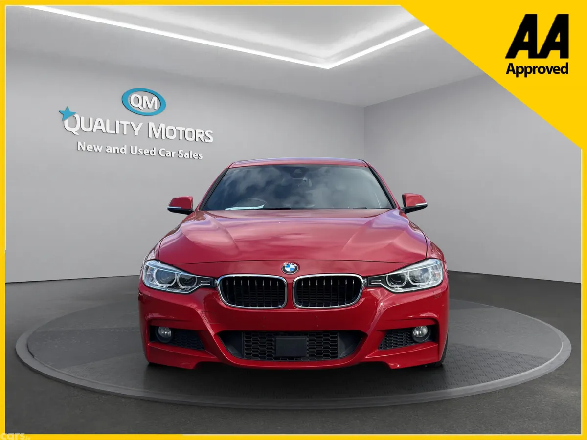 BMW 3-Series Saloon, Petrol, 2015, Red