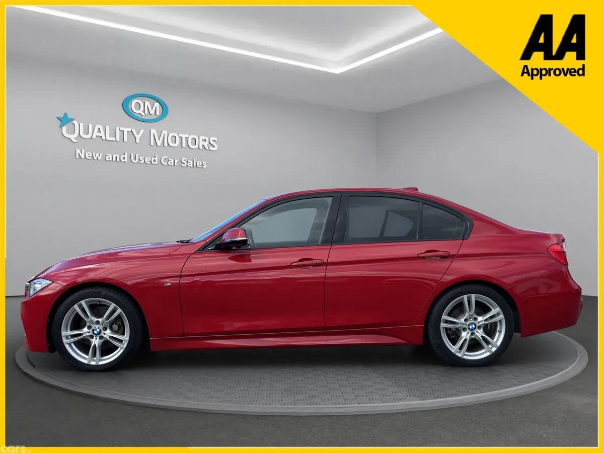 BMW 3-Series Saloon, Petrol, 2015, Red