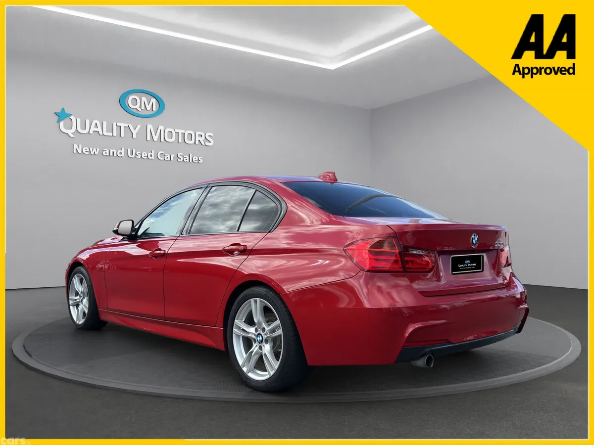BMW 3-Series Saloon, Petrol, 2015, Red