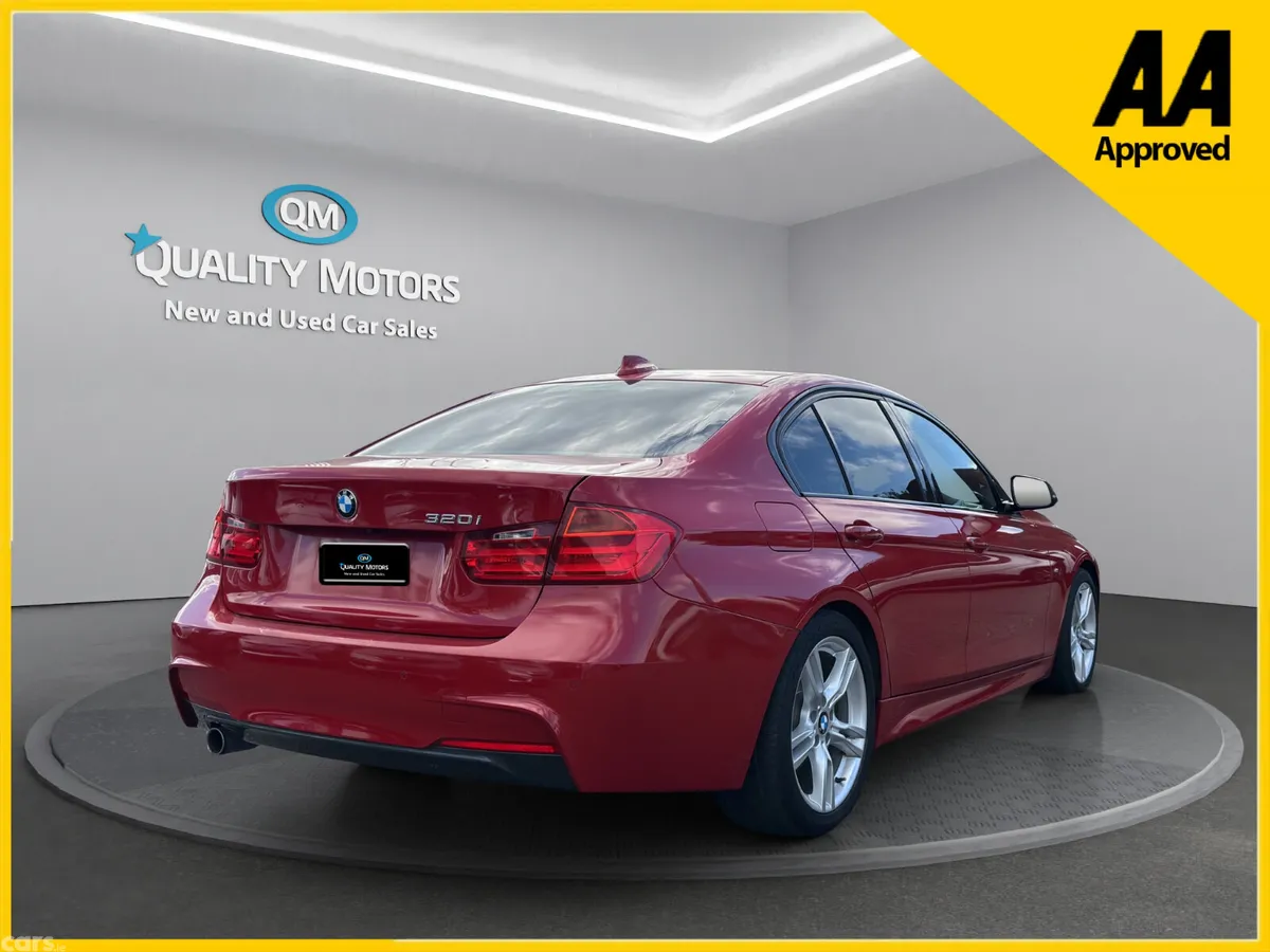 BMW 3-Series Saloon, Petrol, 2015, Red