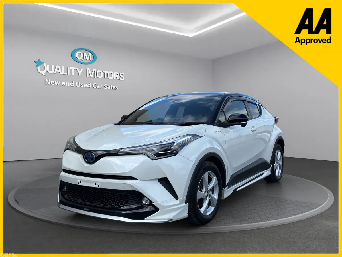 Toyota C-HR SUV, Petrol Hybrid, 2019, White
