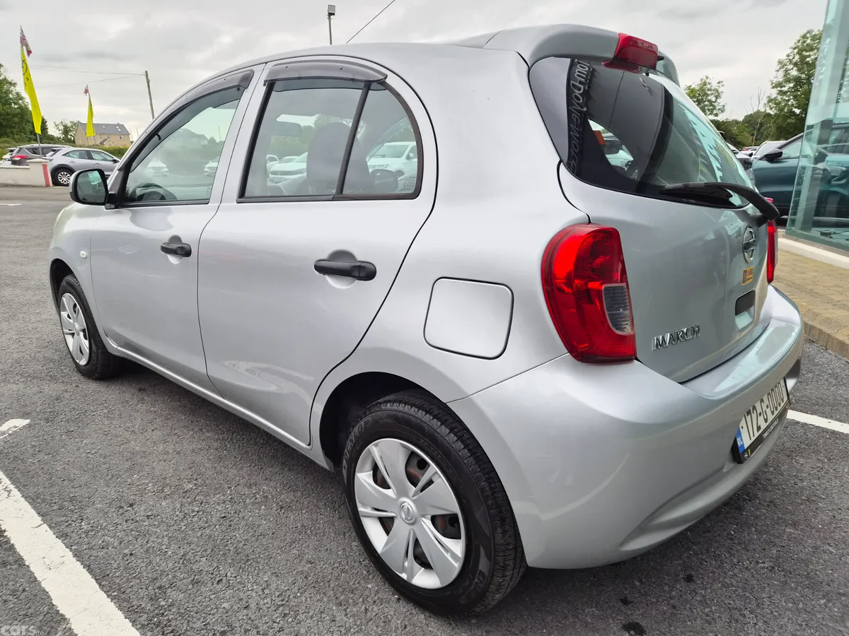 Nissan March Hatchback, Petrol, 2017, Silver