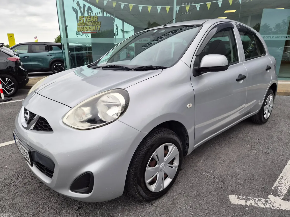 Nissan March Hatchback, Petrol, 2017, Silver