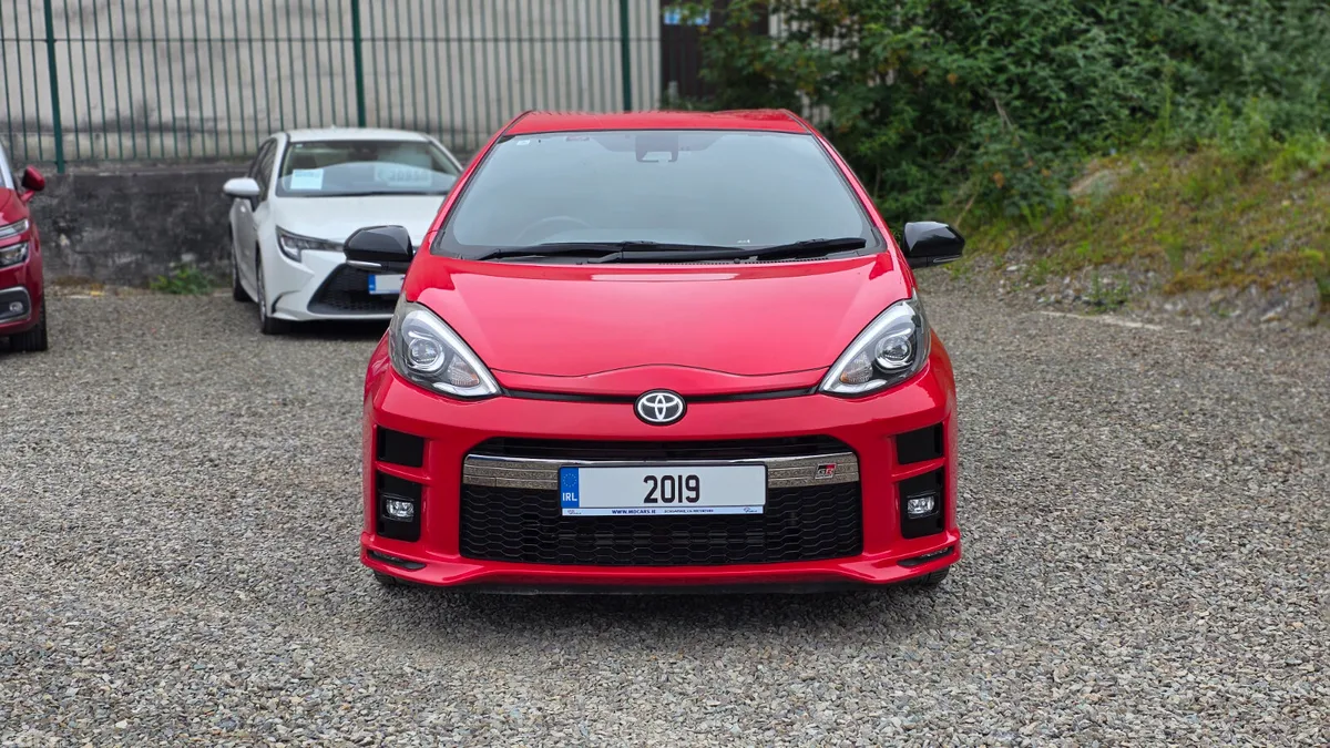 Toyota Aqua Hatchback, Petrol Hybrid, 2019, Red