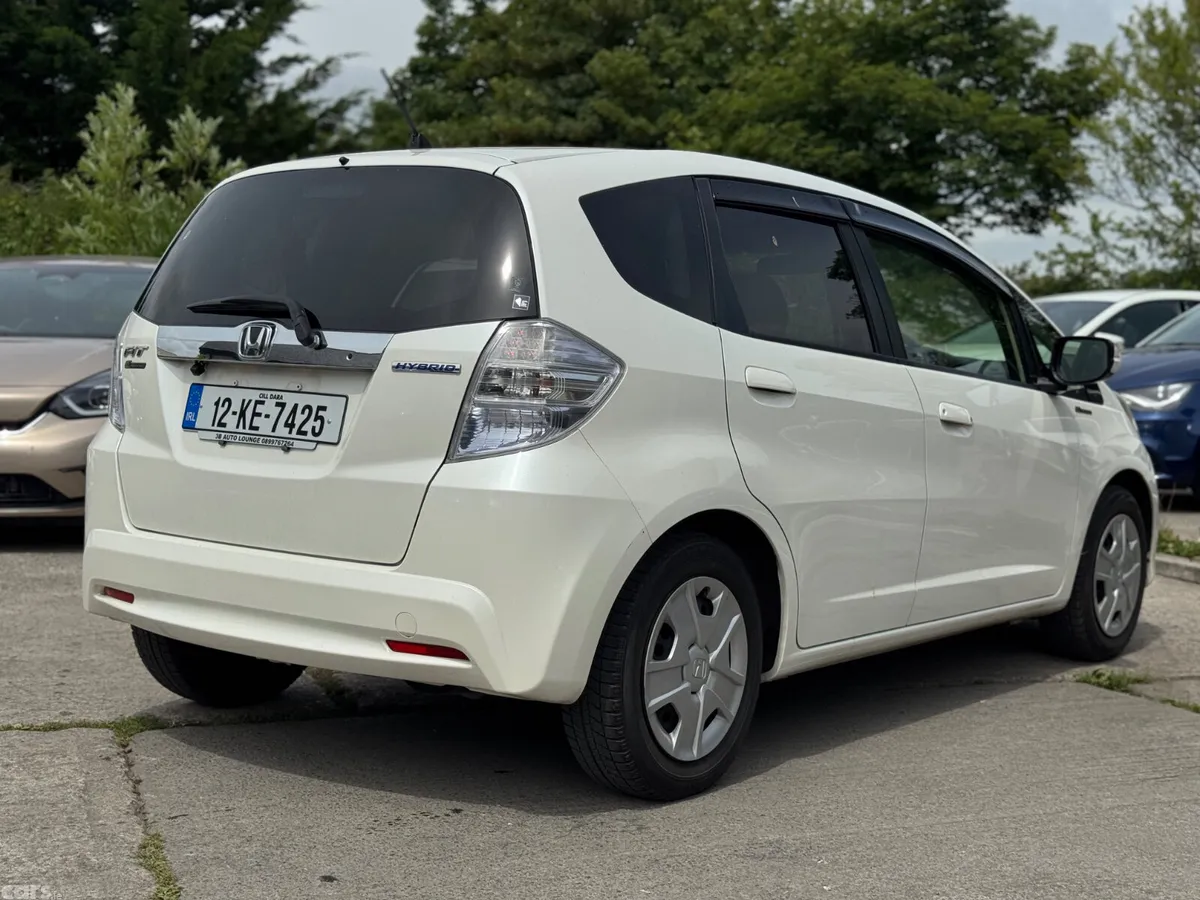 Honda Fit Hatchback, Petrol Hybrid, 2012, White