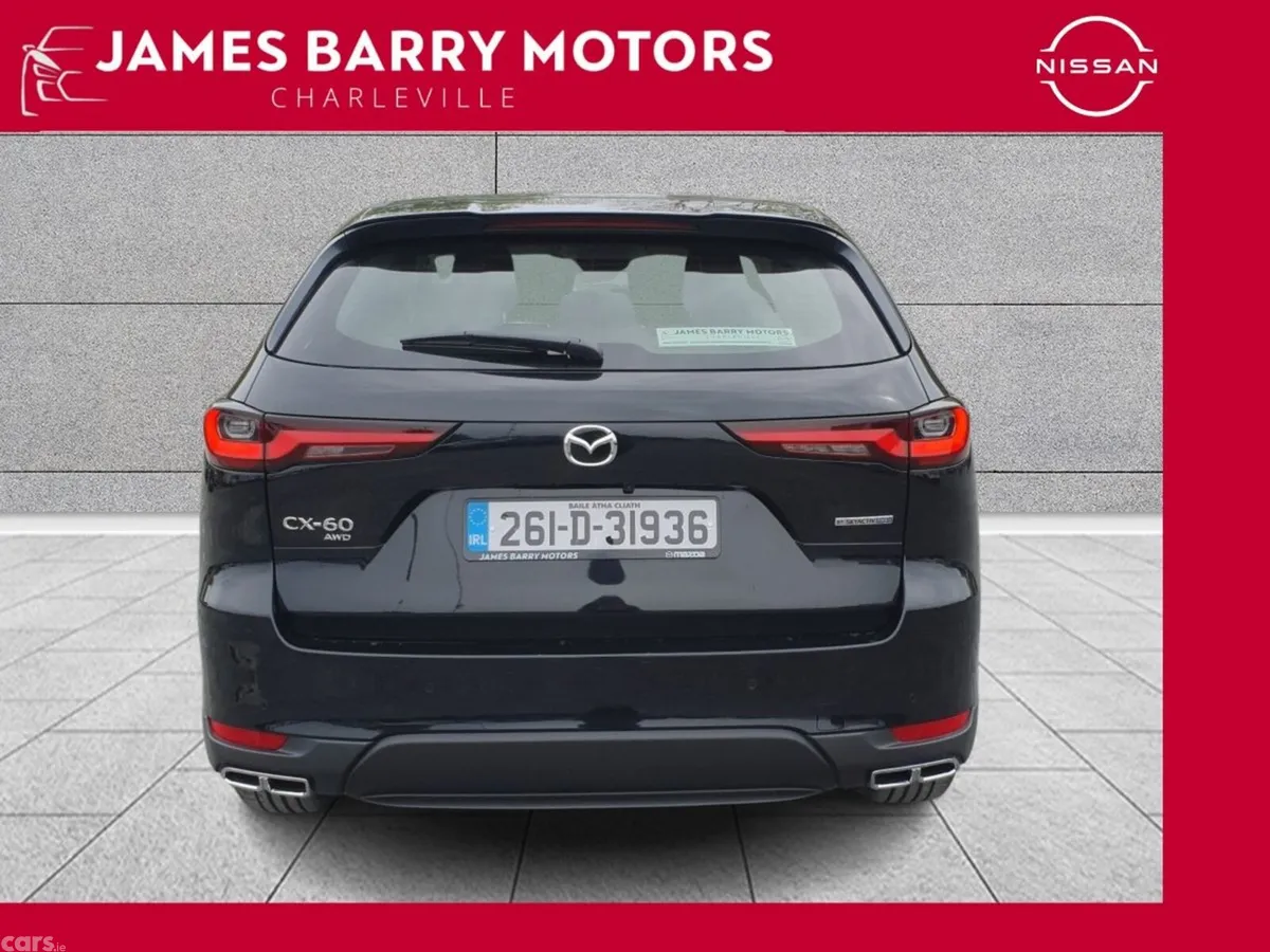 Mazda CX-60 SUV, Petrol Plug-in Hybrid, 2026, Black