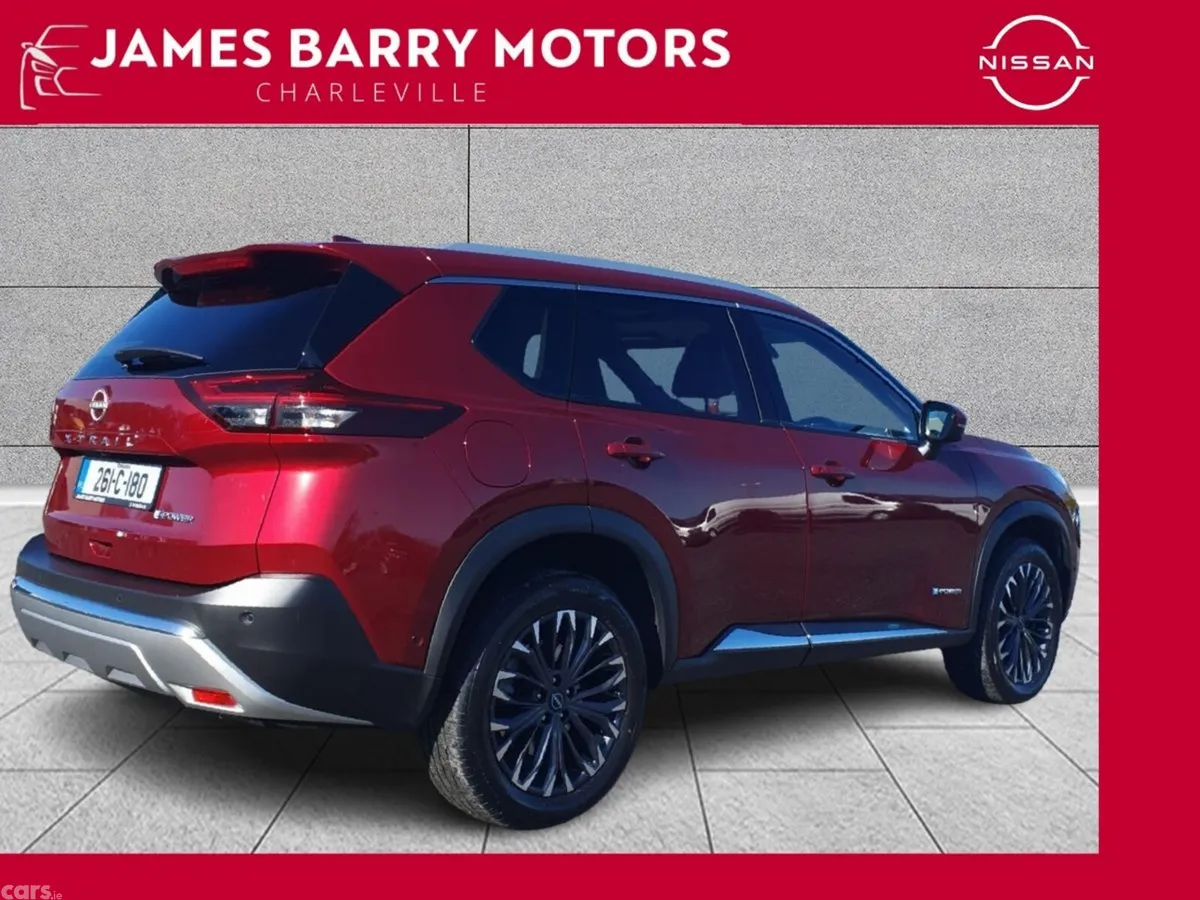 Nissan X-Trail SUV, Petrol Hybrid, 2026, Red