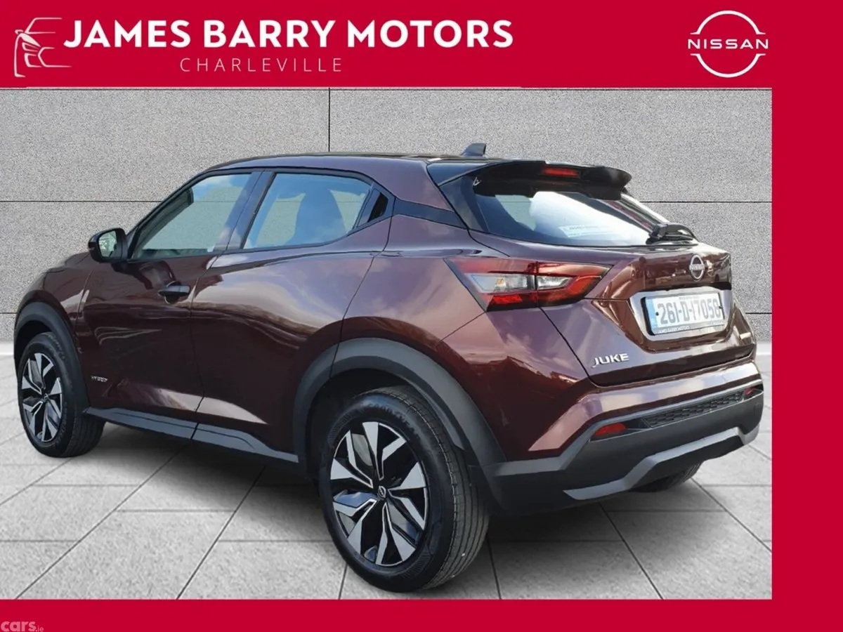 Nissan Juke SUV, Petrol Hybrid, 2026, Red
