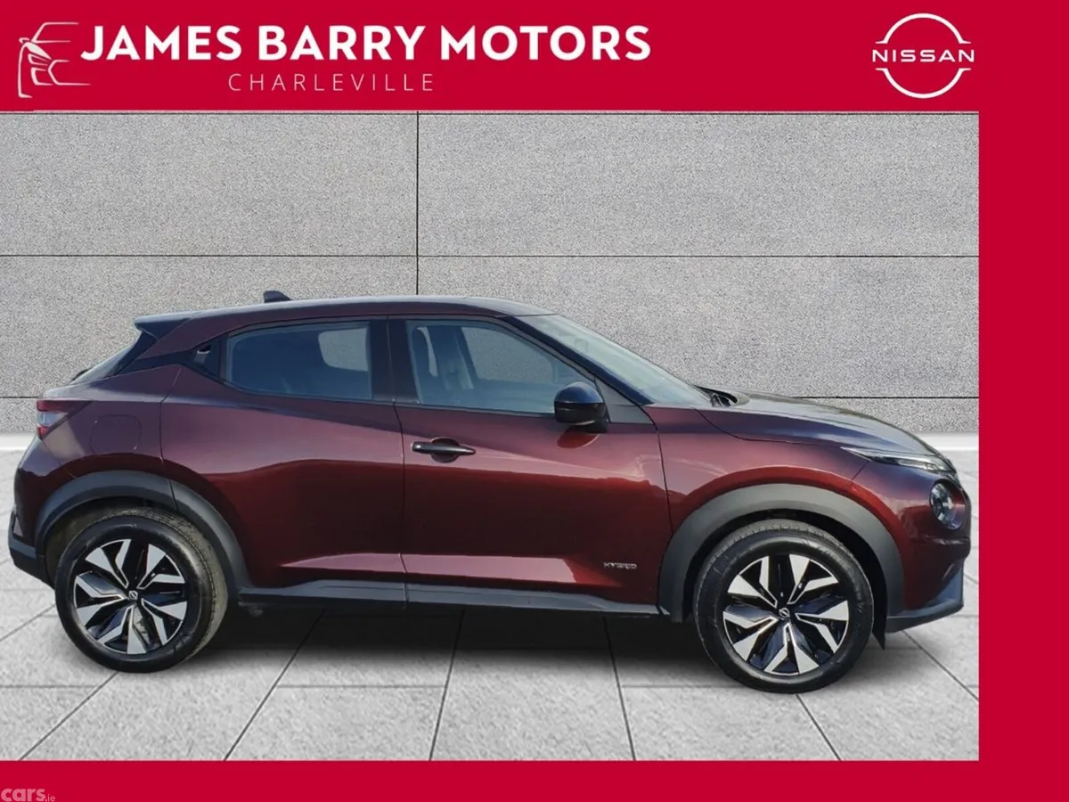Nissan Juke SUV, Petrol Hybrid, 2026, Red