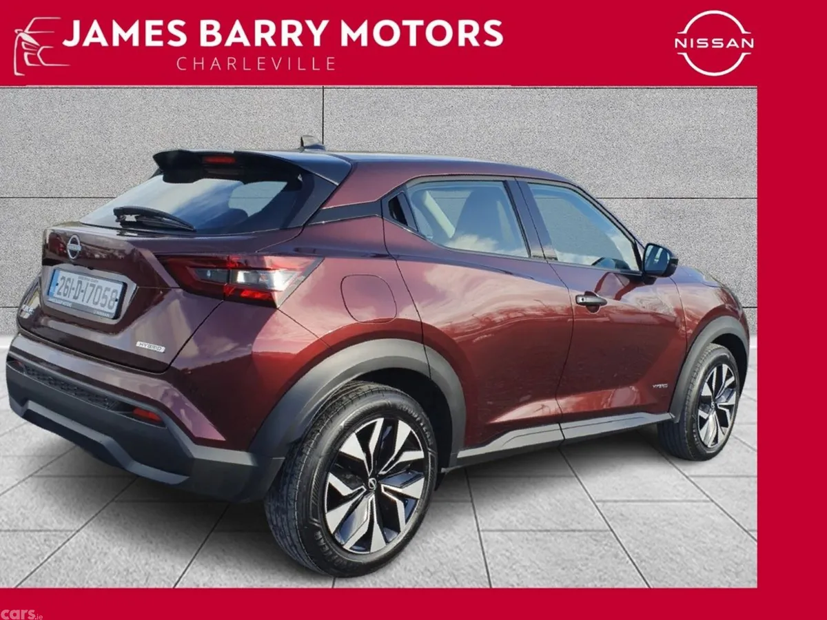 Nissan Juke SUV, Petrol Hybrid, 2026, Red