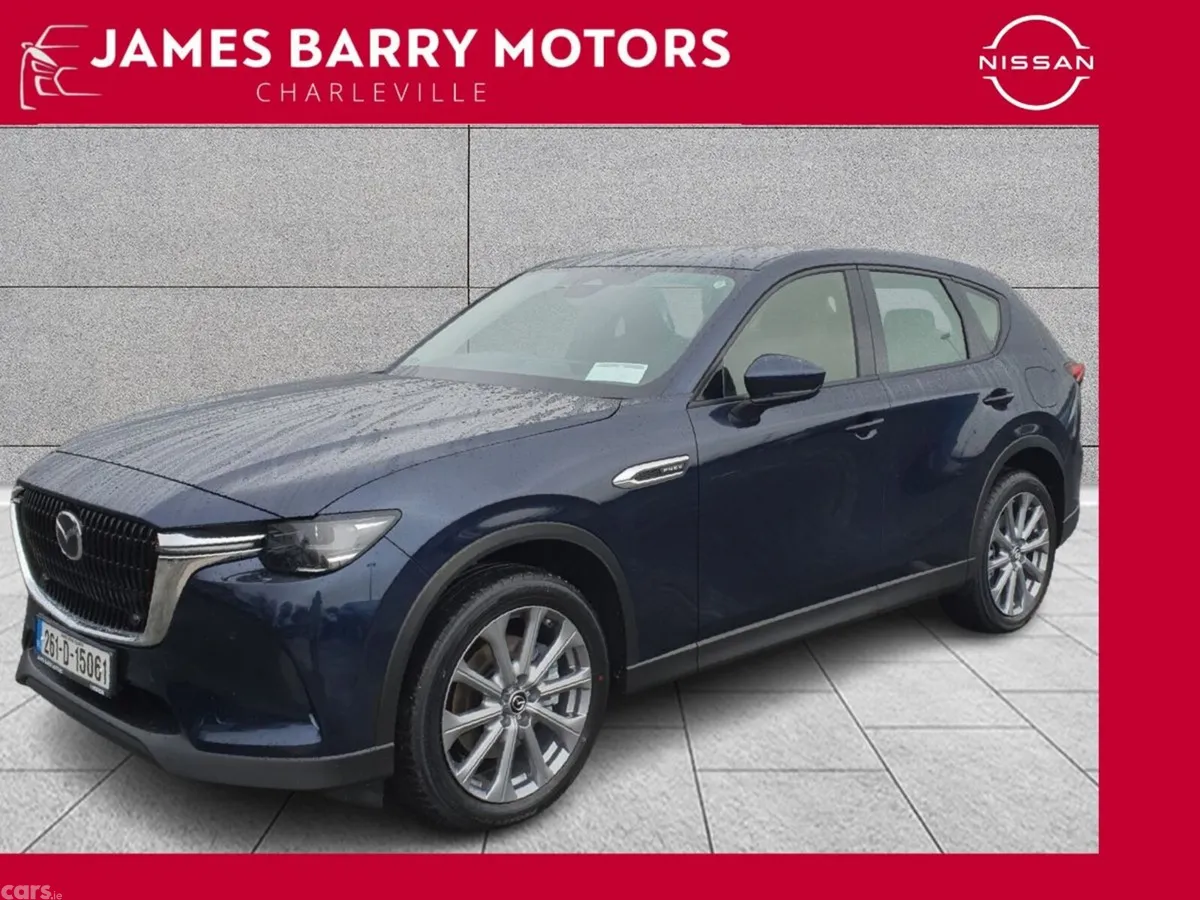 Mazda CX-60 SUV, Petrol Plug-in Hybrid, 2026, Blue