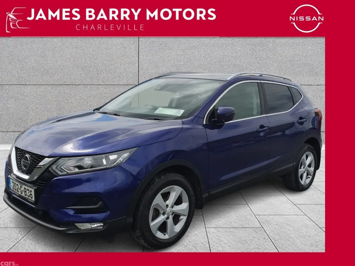 Nissan Qashqai MPV, Petrol, 2020, Blue