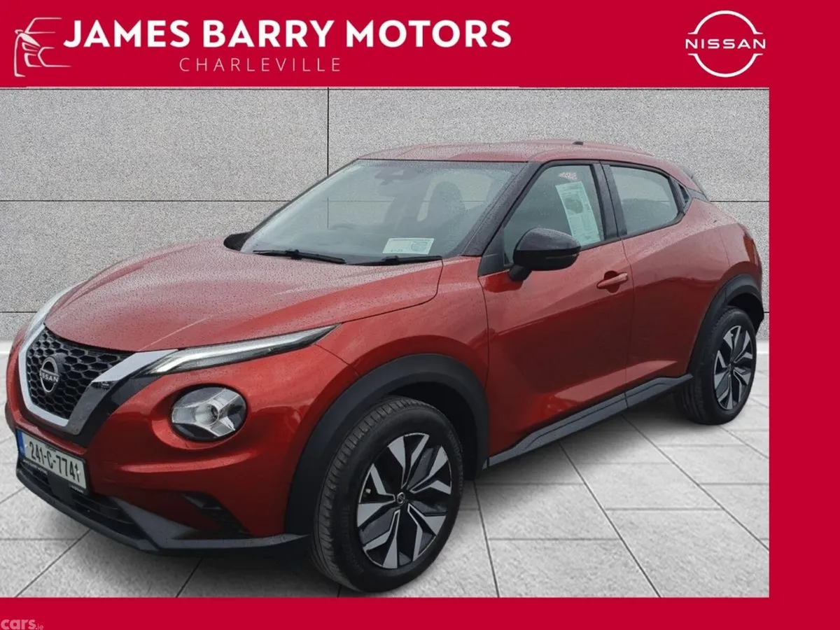 Nissan Juke SUV, Petrol, 2024, Red