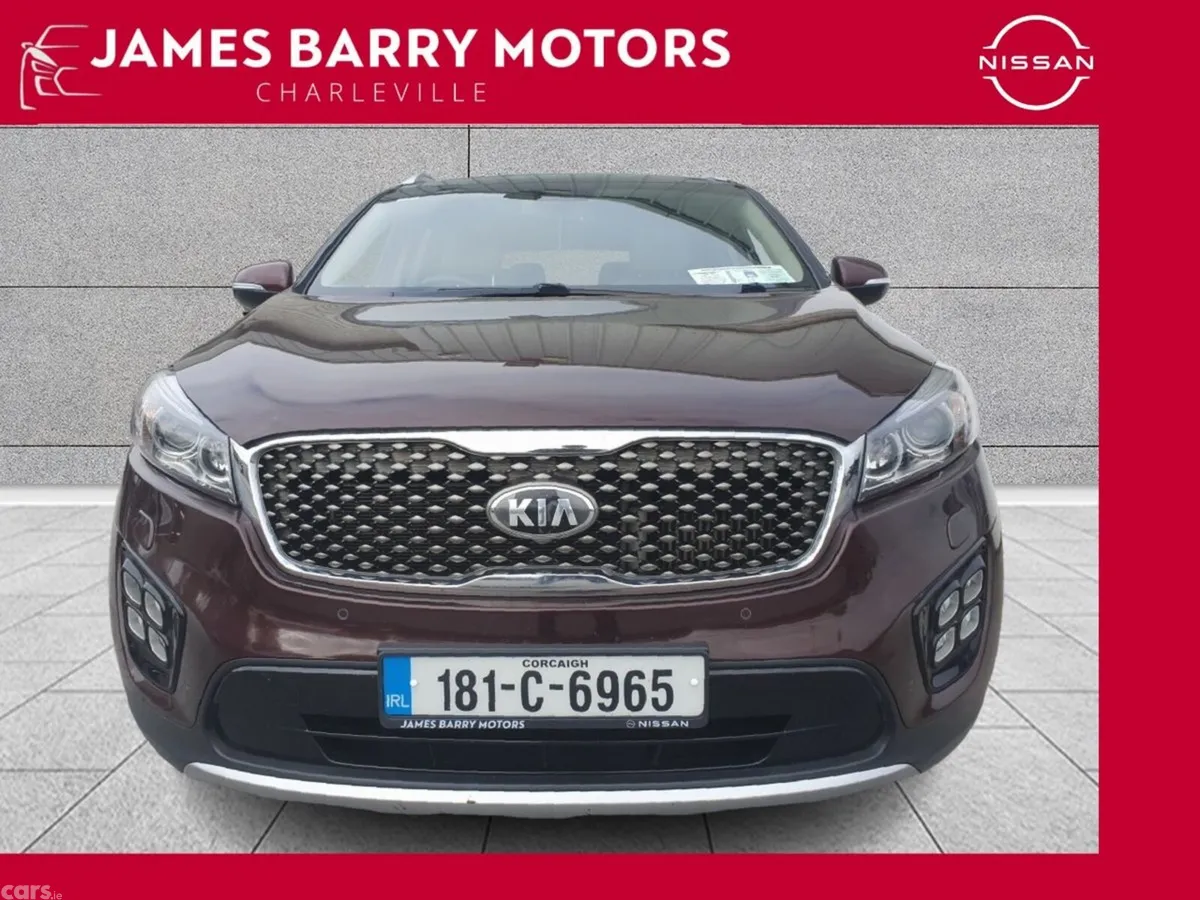 Kia Sorento SUV, Diesel, 2018, Red