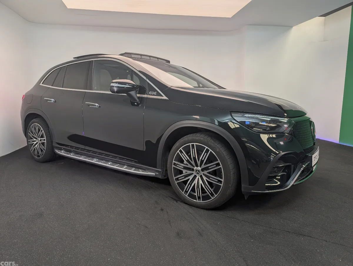 Mercedes-Benz EQE SUV, Electric, 2024, Green