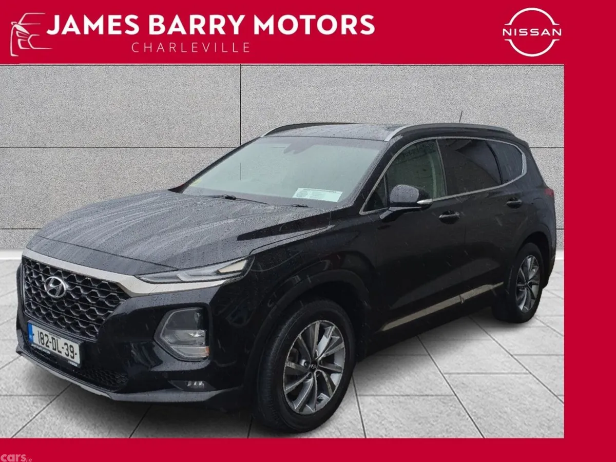 Hyundai Santa Fe SUV, Diesel, 2018, Black