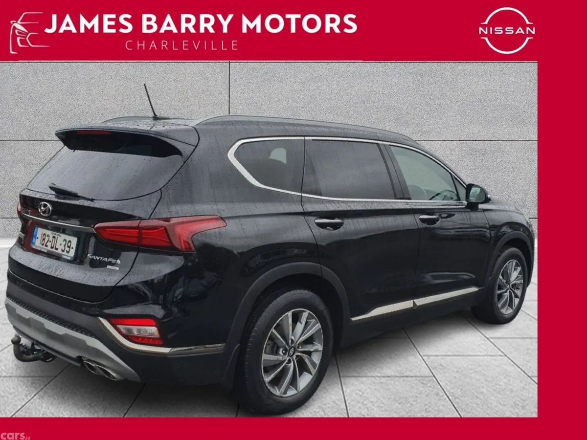 Hyundai Santa Fe SUV, Diesel, 2018, Black