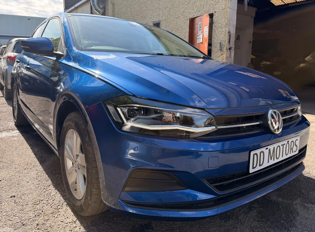 Volkswagen Polo Hatchback, Petrol, 2020, Blue