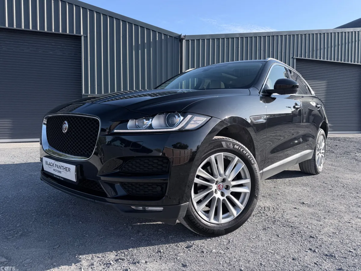 Jaguar F-Pace SUV, Diesel, 2017, Black