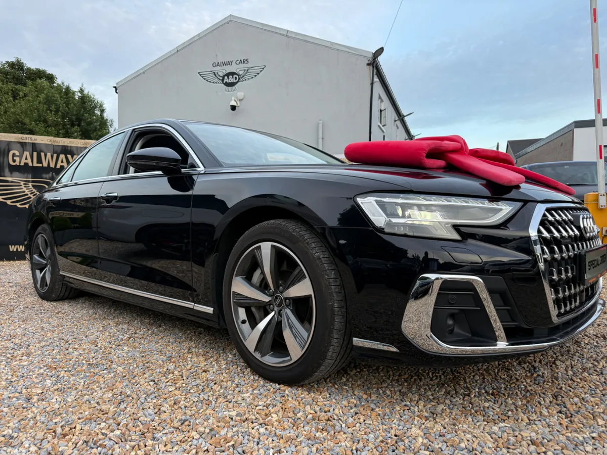 Audi A8 Saloon, Petrol Hybrid, 2024, Black