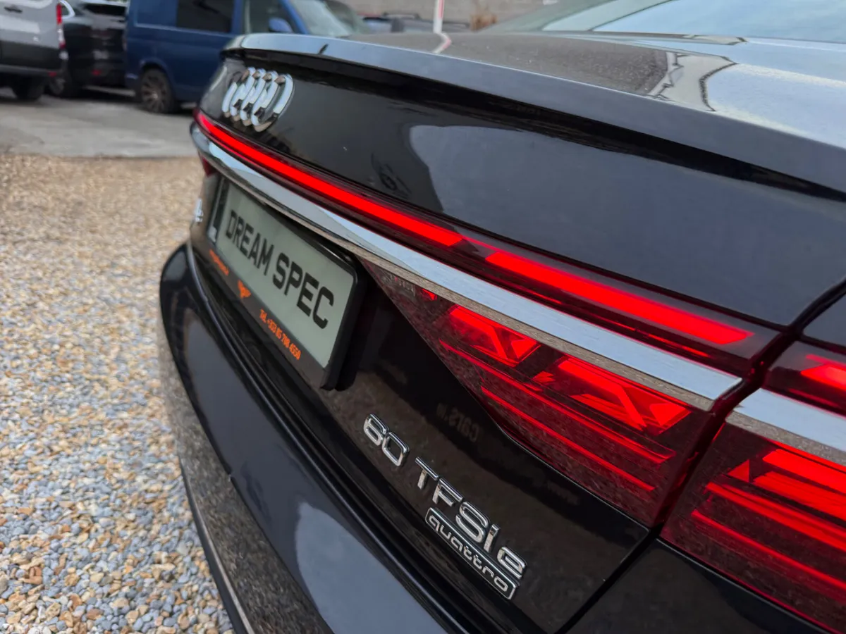 Audi A8 Saloon, Petrol Hybrid, 2024, Black