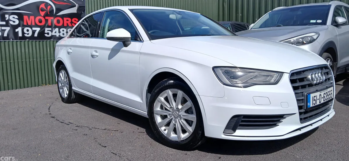 Audi A3 Saloon, Petrol, 2015, White