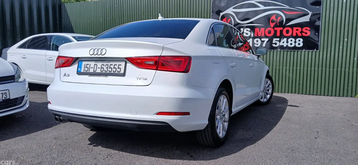Audi A3 Saloon, Petrol, 2015, White