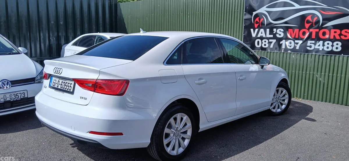 Audi A3 Saloon, Petrol, 2015, White