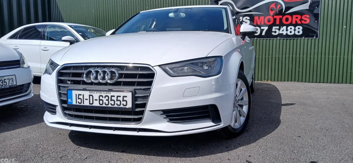 Audi A3 Saloon, Petrol, 2015, White