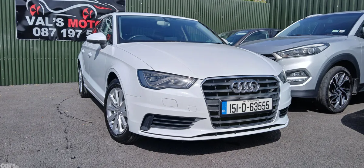 Audi A3 Saloon, Petrol, 2015, White